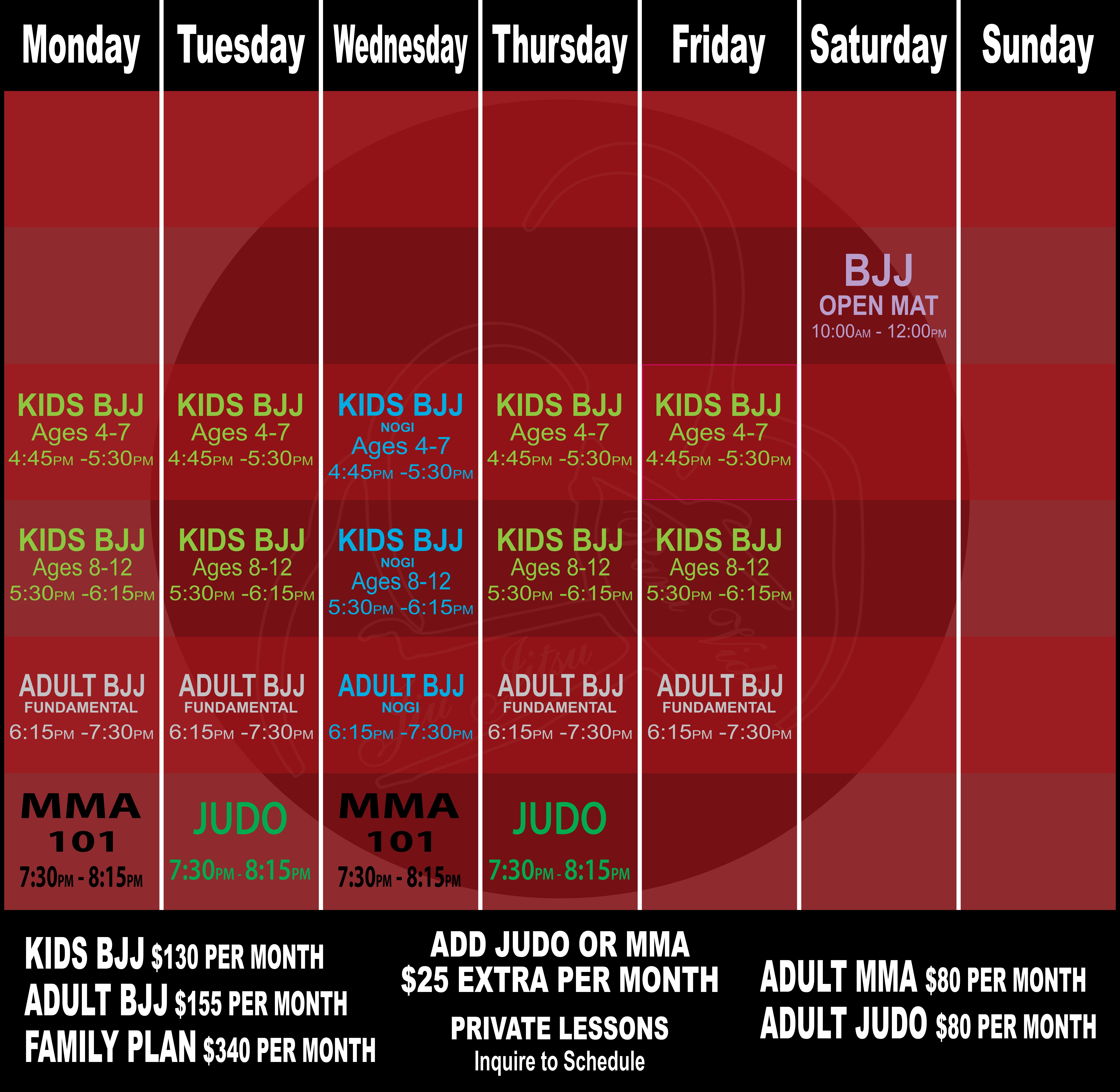Find top Jiu Jitsu and Self Defense lessons in Baton Rouge and Central LA